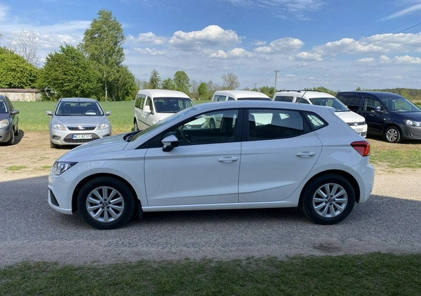 Seat Ibiza cena 56457 przebieg: 15610, rok produkcji 2019 z Rydułtowy małe 596